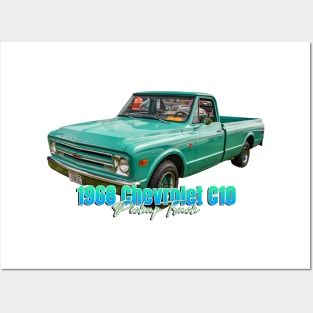 1968 Chevrolet C10  Pickup Truck Posters and Art